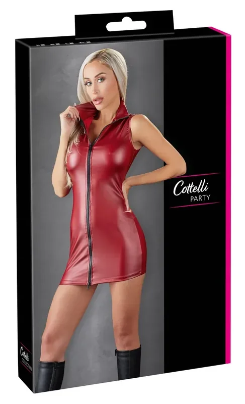 Minikleid Zip