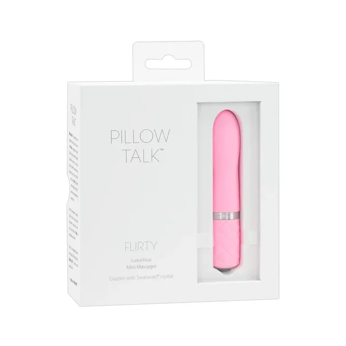 Minivibrator »Pillow Talk – Flirty – Rosa« – Kraftvoll mit stufenloser Vibration