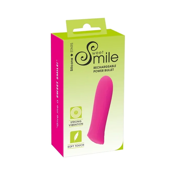 Minivibrator »Smile« – Seidig glatt & Kraftvoll – Pink