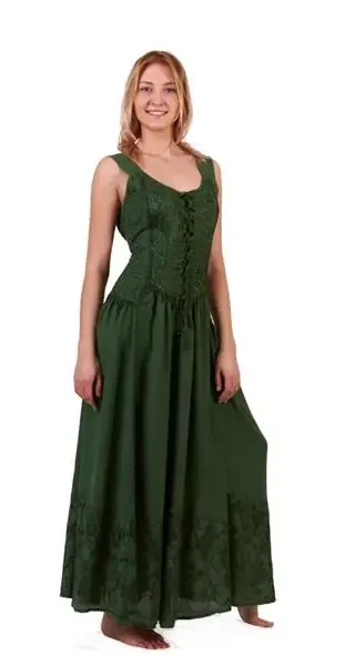 Mittelalter Kleid mit Schnürung