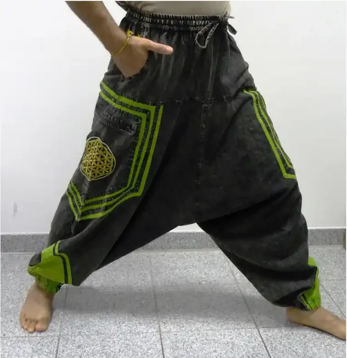 Mittelalter Pumphose mit Muster