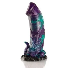 Monster Dildo Basilisk Doppelt skalierter Spaß, Größe L