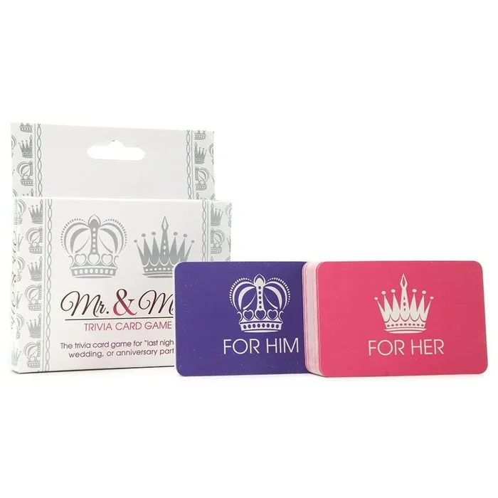 Mr. & Mrs. Trivia Card Game