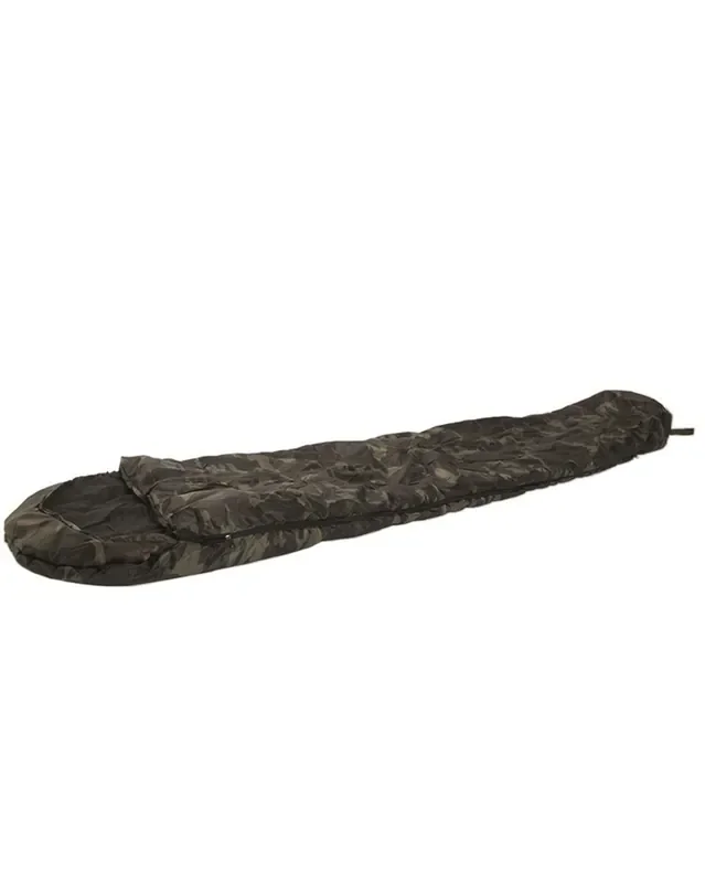Mumienschlafsack mit Tarnmuster