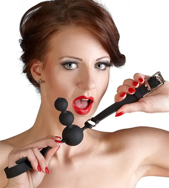Mundknebel Ball Gag aus Silikon