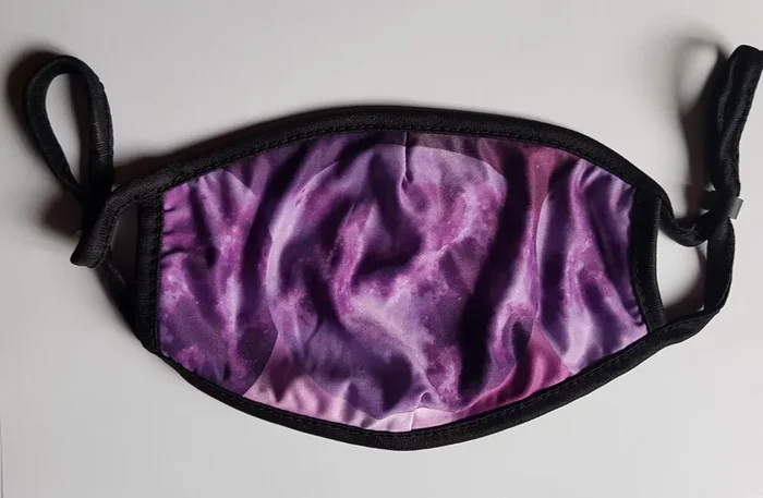 Mundschutz dreifacher Mond lila