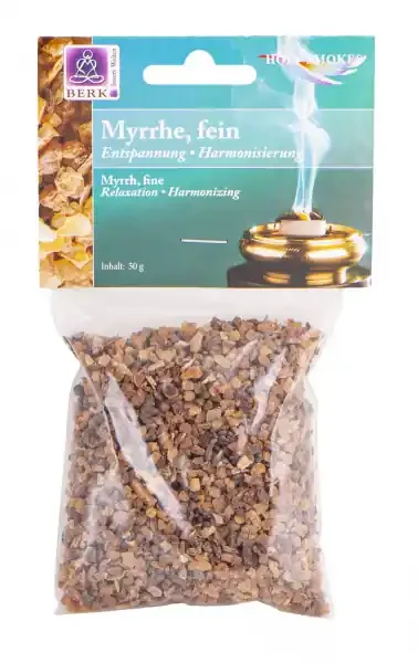 Myrrhe, fein gemahlen – Räucherwerk in Tüten