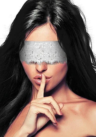 MYSTERE LACE MASK WHITE