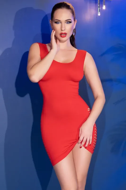 Nahtloses Minikleid