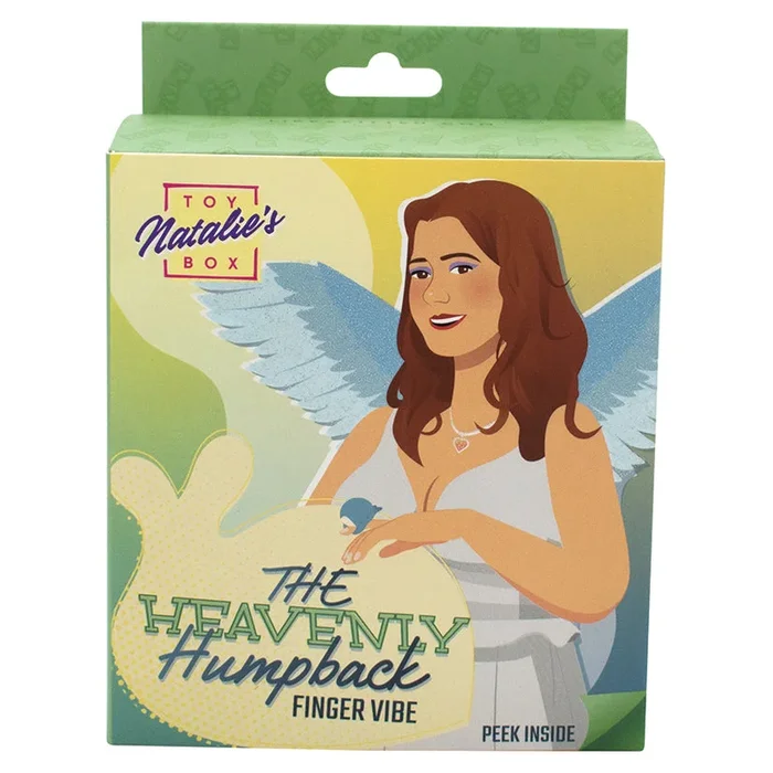 Natalie’s Toy Box Heavenly Humpback Finger Vibe – Blue