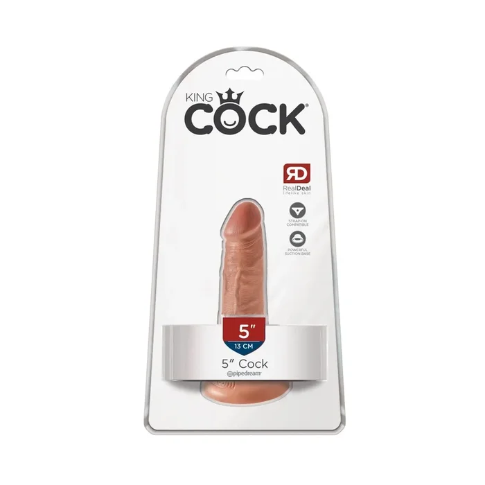 Naturdildo mit Saugfuß & Eichel – 14 cm lang – Hautfarben