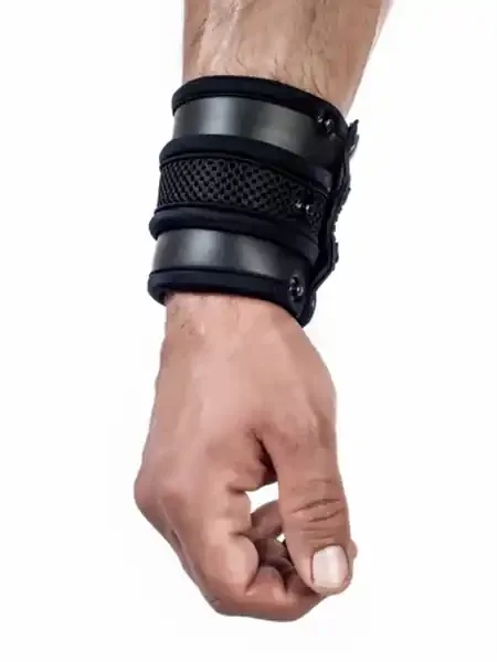 Neopren-Armband-Portemonnaie – schwarz