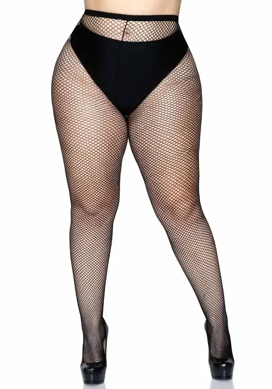 Netzstrumpfhose feinmaschig – QueenSize
