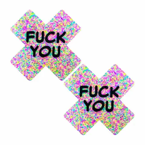 Neva Nude-Cross F*ck You Pasties*
