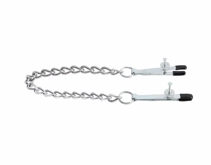 Nippel und Vagina Klammern mit Kette ‘Absolute Prof‘ 3mm