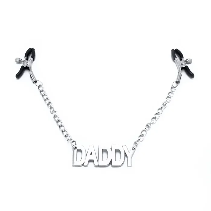 Nippelklammern mit Kette ‘DADDY‘