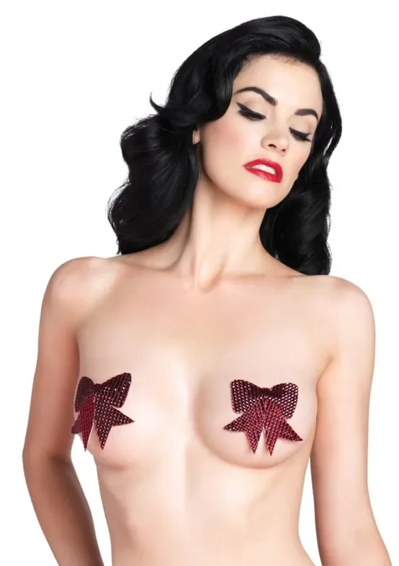 Nippelschmuck mit Glitzersteinchen