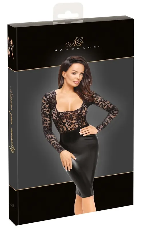 Noir Kleid Spitze