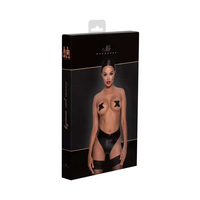 Noir Slip mit Zip – > NOIR