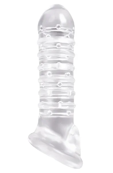 NS Novelties Renegade Gerippte Verlängerung Transparent