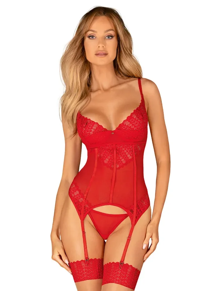 Obsessive Ingridia Korsett & String