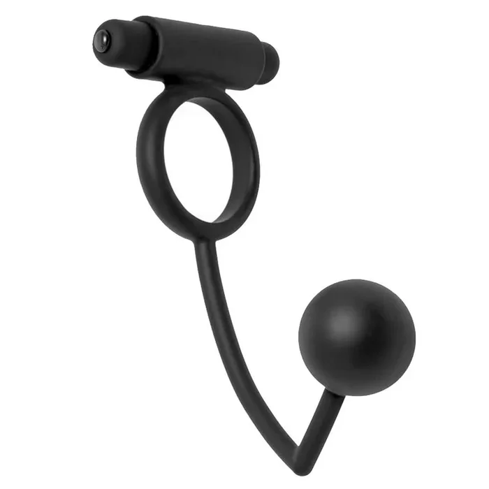 Odyssey Vibrating Cock Ring with Anal Stimulator