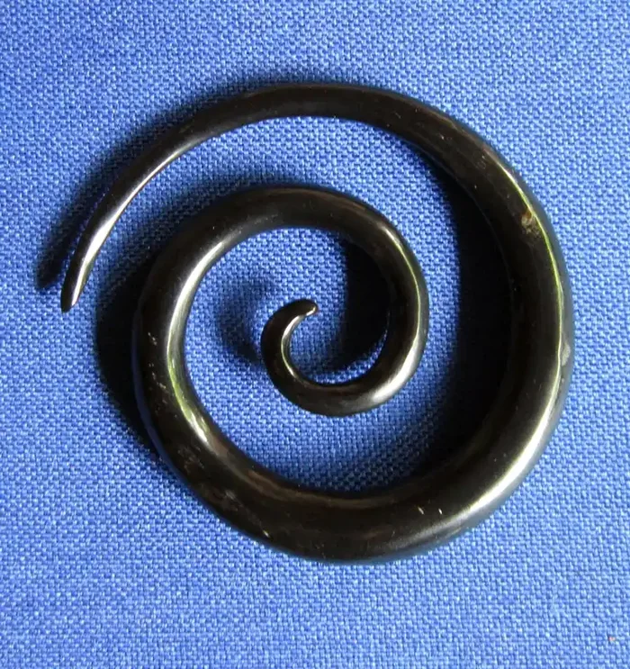 Ohrring runde Spirale