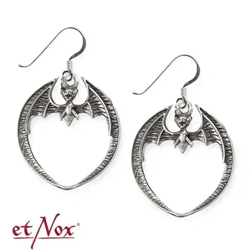 Ohrringe ‘Fledermaus‘ 925er Silber