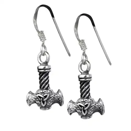 Ohrringe ‘Thors Hammer‘ 925 Silber
