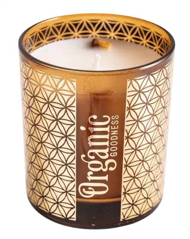 Organic Sojawachskerze – Palo Santo und Zeder
