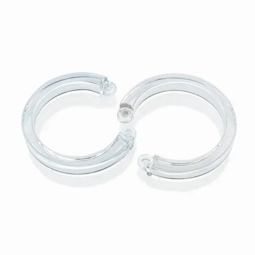 Original CB-X U-Ringe 2er Pack L und XL klar f.d. Keuschheitskäfig