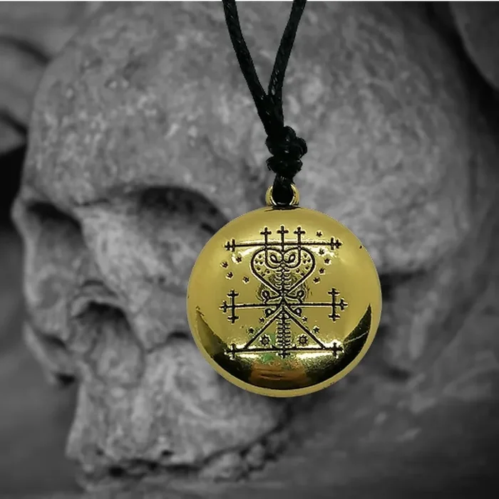Oshun Voodoo Loa Veve Amulett Maman Brigitte