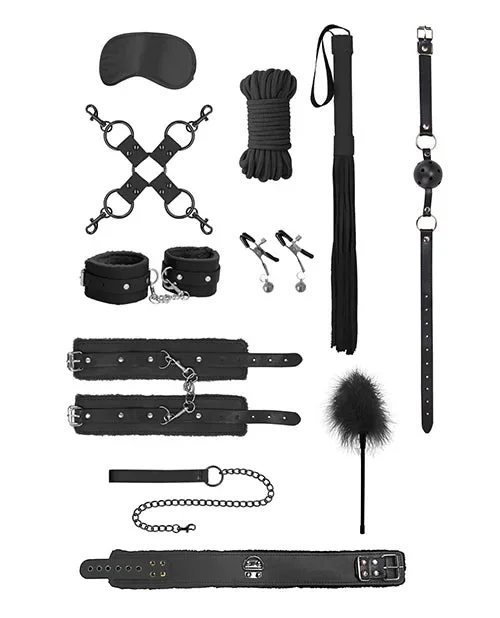 Ouch! Intermediate Bondage Kit Black/Red