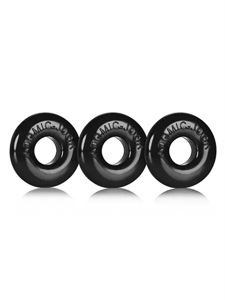 Oxballs Ringer Cockring 3er Set schwarz