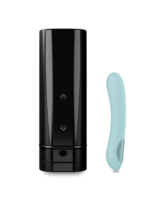 Paar Set Masturbator + G-Spot Vibrator
