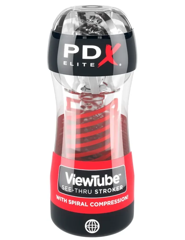 PDX Elite ViewTube Durchsichtiger Stroker