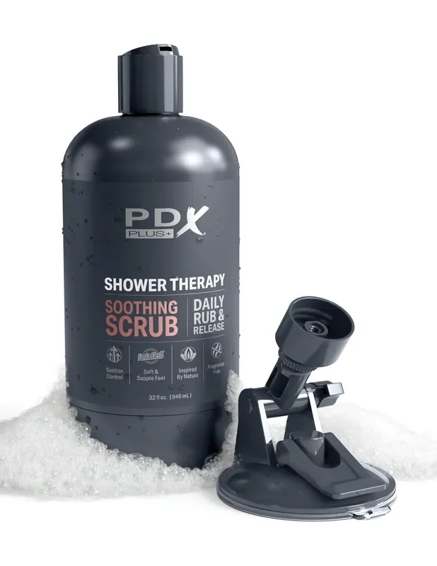 PDX Plus PDX Plus Douche Therapy Masturbator – Hellbraun