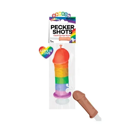 Pecker Shot Syringe – Rainbow