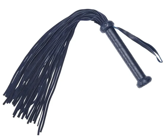 Peitsche aus Veloursleder L