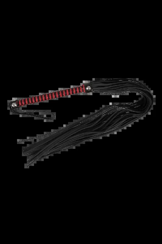 Peitsche schwarz-rot – 76cm