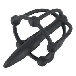 Penis Plug mit Käfig