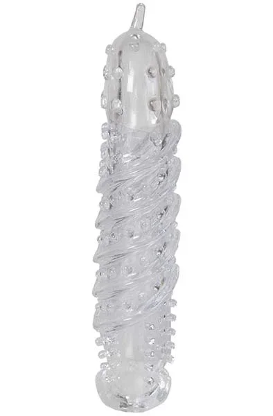 Penis Sleeve mit stimulierender Textur & Spitzen