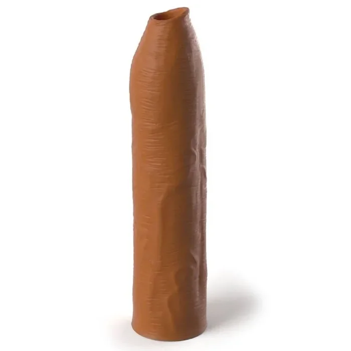 Penishülle Fantasy X-tensions – Pipedreams, Hellbraun, Unbeschnitten, 17,78 cm