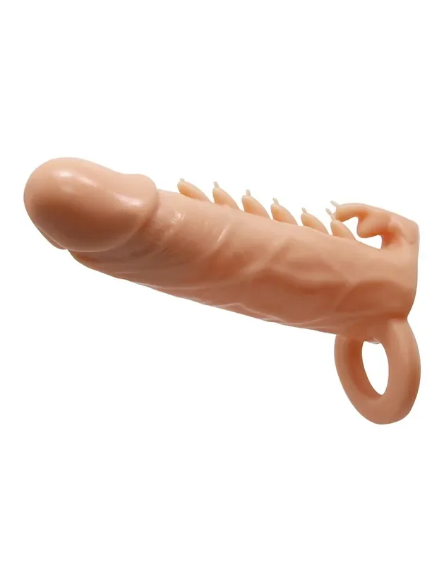 Penishüllen mit geripptem Design