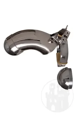 Peniskäfig aus Metall mit Klappe