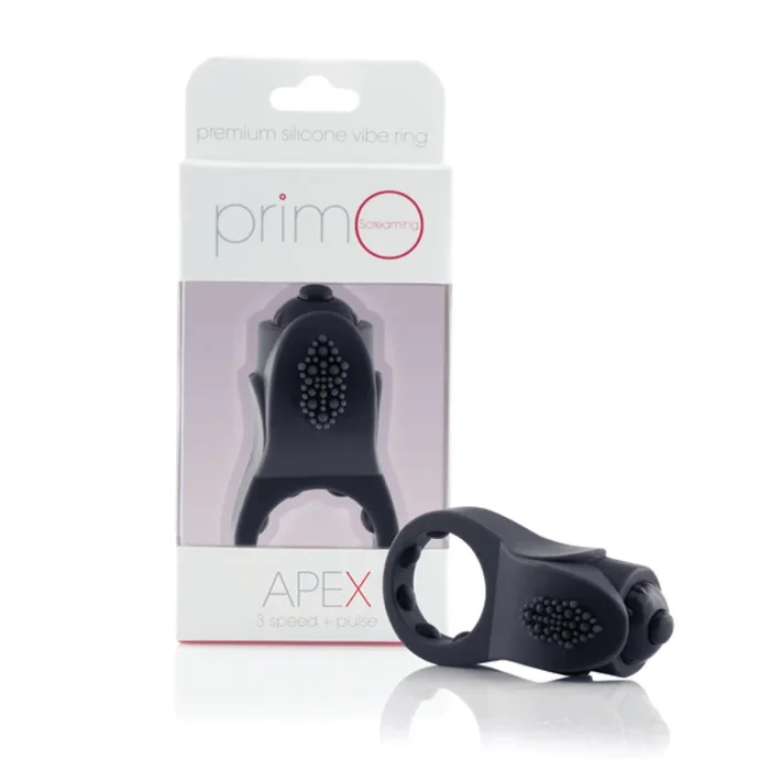 Penisring The Screaming O – PrimO Apex, Schwarz