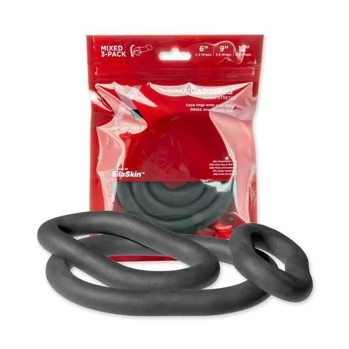 Perfect Fit Brand XPLAY GEAR Wrap Ring Ultra Stretch 3 Pack (6″, 9″, 12″)