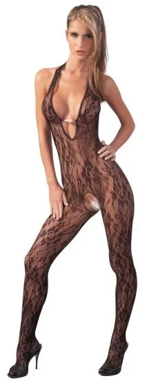 Perlen-Catsuit S/M