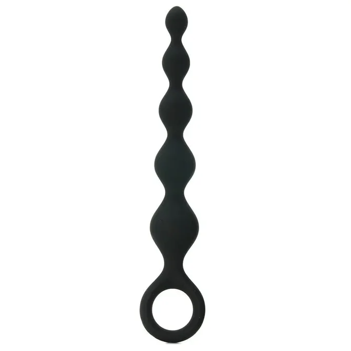 Perles D’Lux Silicone Pleasure Beads Short in Black