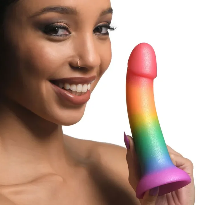 Phallischer Regenbogen Dildo